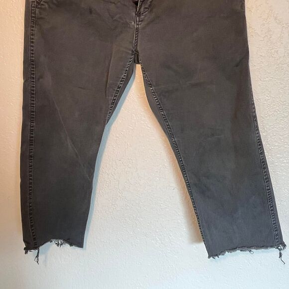 Dockers Men's Grey and Brown Jeans Original Alpha Khaki Size 32 - Picture 3 of 8